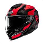 HJC RPHA 71 Carbon Hamil Motorcycle Helmet with HJ-40 Pinlock Shield, DOT Approved (MC1, X-Large)