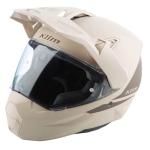 KLIM X1 Alpha Adventure Motorcycle Helmet ECE/DOT Size Large - Matte Light Tan - Teak