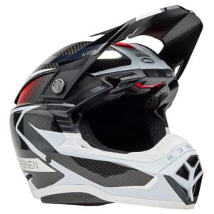 BELL Moto-10 Spherical MIPS Helmet (Matte/Gloss Renen Raycon Black/White - Medium)