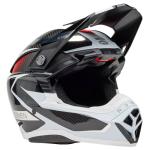BELL Moto-10 Spherical MIPS Helmet (Matte/Gloss Renen Raycon Black/White - Medium)