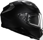 HJC F71 Adult Street Motorcycle Helmet - Semi-Flat Black/X-Large