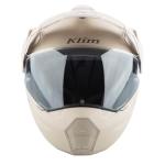 KLIM X1 Alpha Adventure Motorcycle Helmet ECE/DOT Size Large - Matte Light Tan - Teak