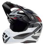 BELL Moto-10 Spherical MIPS Helmet (Matte/Gloss Renen Raycon Black/White - Medium)
