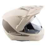 KLIM X1 Alpha Adventure Motorcycle Helmet ECE/DOT Size Large - Matte Light Tan - Teak