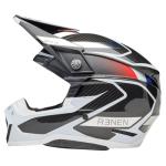 BELL Moto-10 Spherical MIPS Helmet (Matte/Gloss Renen Raycon Black/White - Medium)
