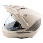 KLIM X1 Alpha Adventure Motorcycle Helmet ECE/DOT Size Large - Matte Light Tan - Teak
