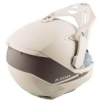 KLIM X1 Alpha Adventure Motorcycle Helmet ECE/DOT Size Large - Matte Light Tan - Teak