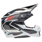 BELL Moto-10 Spherical MIPS Helmet (Matte/Gloss Renen Raycon Black/White - Medium)