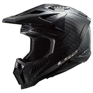 LS2 Helmets X-Force Carbon MX Off Road Helmet (Matte Carbon - Large)