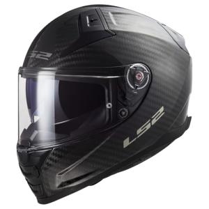 LS2 Helmets Citation II Carbon Full Face Motorcycle Helmet W/ SunShield (Gloss Carbon - Small)