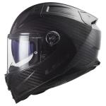 LS2 Helmets Citation II Carbon Full Face Motorcycle Helmet W/ SunShield (Gloss Carbon - Small)