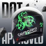 Triangle TFF17-17301 Powersports Helmet