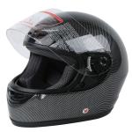 New Adult Carbon Fiber Flip Up Full Face Motorcycle Helmet Street Bike S~XL