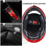 ILM Refurbished Full Face Motorcycle Helmet Enlarged Air Vents for Adult DOT