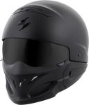Scorpion Covert Matte Black Modular Motorcycle Helmet - Large