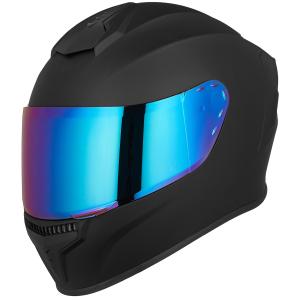 Full Face Motorcycle Helmet Adults DOT Street Bike Racing Helmet Tinted Visor
