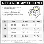 Full Face Motorcycle Helmet Adults DOT Street Bike Racing Helmet Tinted Visor