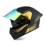 DOT Modular Motorcycle Helmet Full Face Dual Visor Flip Up Motor Street Helmet