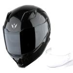 1Storm Motorcycle Full Face Helmet for Adults with one Extra Clear Shield: KT828