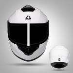 TRIANGLE Motorcycle Helmets Full Face for Adult with Tinted and Clear Visor