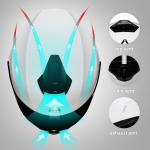 TRIANGLE Motorcycle Helmets Full Face for Adult with Tinted and Clear Visor