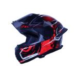 Full Face Motorcycle Red Helmets DOT Street Bike Racing with tinted Visor