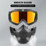 TRUSTERTHEE Motorcycle Half Helmets with Face Shield German Style Motorcycle new