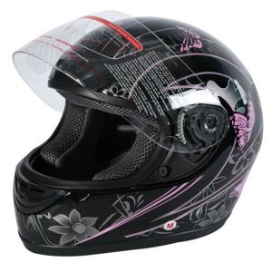 DOT ADULT Butterfly Motorcycle Street Full Face Helmet Size S M L XL XXL Black