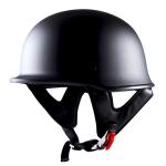 DOT 1Storm Motorcycle Half Face Helmet Mopeds Scooter Novelty German Matt Black