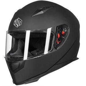 ILM Full Face Motorcycle Street Bike Helmet Removable Neck Scarf Face Mask DOT