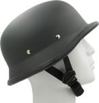 German Novelty Flat Black Helmet With Q-Release