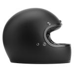 NEW DOT Vintage Retro Full Face Motorcycle Helmet S/M/L/XL/XXL Matte Black