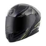 Scorpion EXO-GT920 Satellite  Black & Yellow Modular Motorcycle Helmet Adult XS