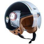 BEON Retro Half Face Motorcycle Helmet - DOT Approved