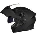 ILM Face Mask+Dual Visor Flip up Motorcycle Modular Full Face Helmet DOT 902