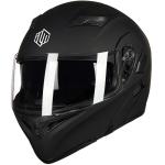 ILM Face Mask+Dual Visor Flip up Motorcycle Modular Full Face Helmet DOT 902