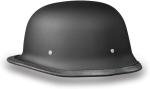Daytona G1-B-L DOT Motorcycle Helmet LOW PROFILE SKULL CAP German - Large