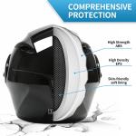 FRBRK Motorcycle Bluetooth Modular Helmet DOT Approved Dual Visor Full Face F