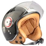 BEON Retro Half Face Motorcycle Helmet - DOT Approved