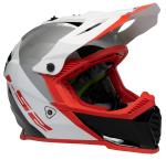 LS2 Offroad Gate Launch Full Face MX Motorcycle Helmet White/Red/Black S-3XL