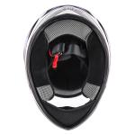 Large Kids Youth Full Face Purple Motorcycle Helmet FACTORY SECOND