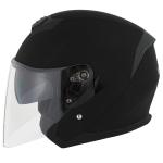 1STORM MOTORCYCLE OPEN FACE HELMET 3/4 SCOOTER BIKE BOOSTER DOUBLE/DUAL LENS DOT