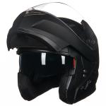 ILM Bluetooth Integrated Motorcycle Modular Helmet Flip Up Full Face IntercomDOT