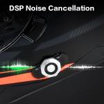 DOT Motorcycle Helmet Full Face Dual Visor + Bluetooth Headset Intercom + Gloves