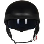 ILM Half Helmet Motorcycle Open Face Sun Visor Quick Release Buckle DOT 205V