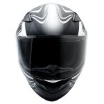 Full Face Helmet w/ Retractable Sun Visor Motorcycle Matte Finish Adult DOT 