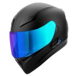 GDM GHOST HYPERSONIC Full Face Intercom Bluetooth Motorcycle Helmet Matte Black