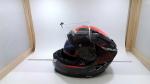 LS2 Helmets 327-2172 Challenger C Fold Full Face  SunShield Gloss Black Red S