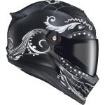 Covert FX Full Face Helmet - El Malo - White/Matte Black - XL CFX-1206