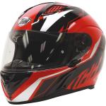 THH T810S Turbo Full Face Motorcycle Helmet | Red/Black/White | DOT ; ECE 22-06